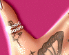 Black White Nails+Tattoo