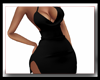 ha. Black Mini Dress