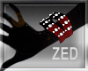 ~Z~ Red Black Bracelet L