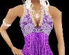 Purple Lacy Over Top