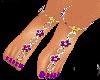  Violet sandals