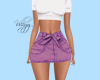 Purple Denim Skirt!