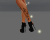 Black Wedge Shoes