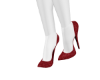 [Mae] Red Glitter Heels