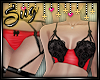 {S} Red Lingerie