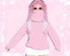 Pink Turtleneck Sweater