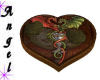 Celtic Dragon heart sofa