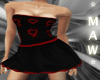 RedHeart Black Dress