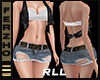 JEAN MINISKIRT RLL JEAN MINISKIRT RLL