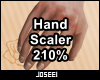 Hand Scaler 210%