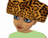 MALE' Leopard Fur Hat