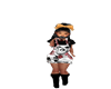 Jas Orange Bow