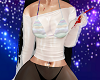 Sheer Fabulous Top White