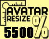 Avatar Resize 5500% MF