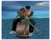 Heartfelt barrel kiss