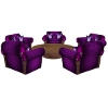 Purple Rounded chat area