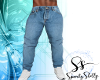 {SS} Mens Jeans Blue