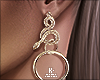 |< Fall! Snake Earrings!
