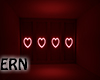 Red 4 Hearts Room