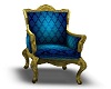 Blue French Chair
