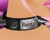 Rosu's collar black