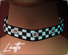 checkered choker