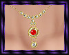 Ruby treasures necklace