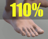 [G] Feet 110%