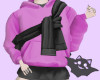 ☽ Andro Hoodie Pink