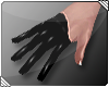 [A] pvc black gloves
