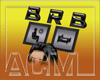 [ACM] BRB icons B/W