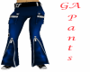 Blue Zippered Pants 2