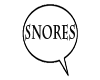 snores