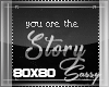 !STORY NEVER ENDS BADGE