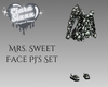 Mrs. Sweet Face Pj's Set