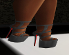BAD: Grey Heel Shoe