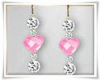 NN Silvery Pink Earrings