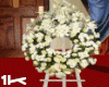 1K Funeral Wreath Round