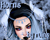 #RU Blu Jeweled Horns