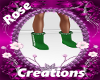 Green Winter Boots