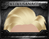 [K] Blonde Slick Hair