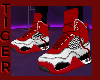 RED AND WHITE BOOTS