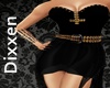 StuddedCross Dress -Dix-
