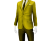 Golden Yellow Olive Suit