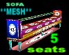 Sofa Mesh *5 seater