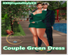 Couple Green Dress F