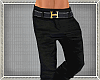 Black Pants w/gold