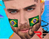 Tattoo Rosto Brasil Male