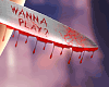 Halloween knife Play
