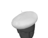 Beret White F